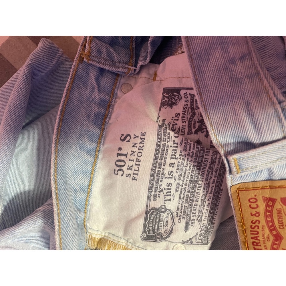 Brand New 501 Levi Skinny Jeans